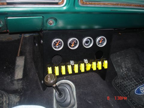 1979 Ford Bronco - From drivers side still have very good view of gauges.