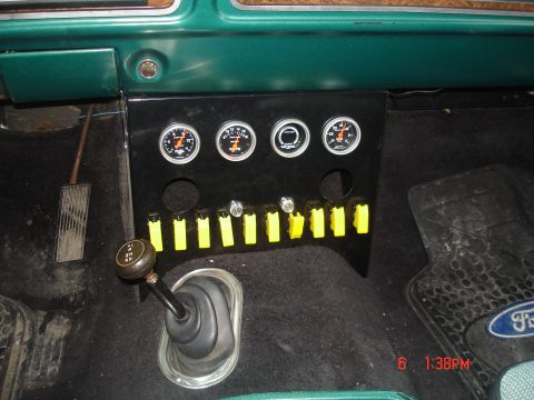 1979 Ford Bronco - Close up still have 2 more gauges to install