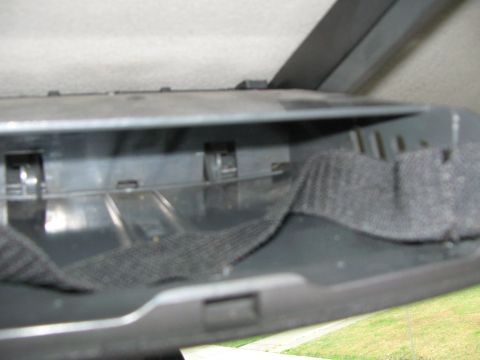1994 Chevrolet Silverado 3500 - Close-up view of an empty interior compartment, possibly a storage bin or console.