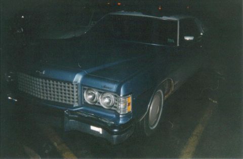 1973 Mercury Monterey - the original vinyl top was done