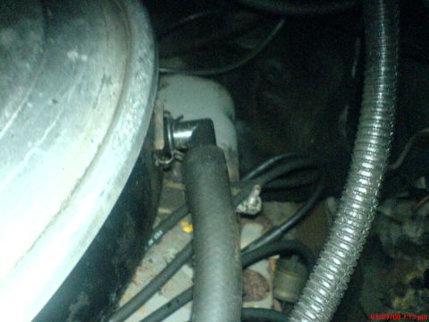 1986 Ford Bronco - rounded out the job by attaching the hose back onto the air filter cover