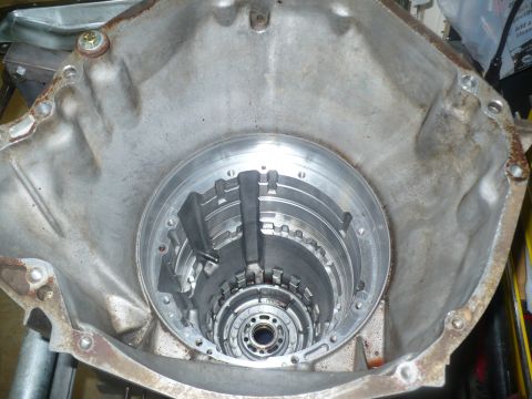 1995 Ford Bronco - E4OD nearly empty case