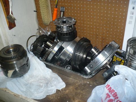 1995 Ford Bronco - E4OD internals
