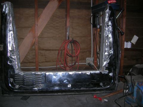 1985 Ford Bronco - farther shot of the door.