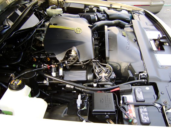 Basically, is just an air-compressor water/air separator with 1/4" NPT 3/8 hose barbs attached inline of the factory PCV.

I have it mounted on the valve cover (see pic)

Material I used:
~2ft fuel/oil 3/8" hose
1 1/4" NPT air-compressor inline water/air separator
Teflon tape
A small ~2" strip of 1/2" adhesive backed foam insulation, used to protect catch bowl from cracking against valve cover.