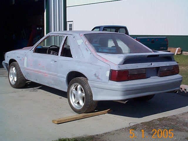 1983 Mercury Capri “great pumpkin”