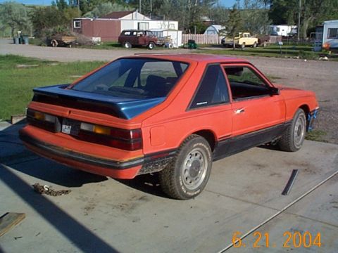 1983 Mercury Capri - with 79 front/rear bumper