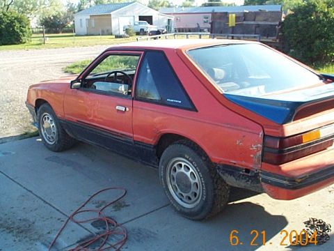 1983 Mercury Capri - with 79 front/rear bumper