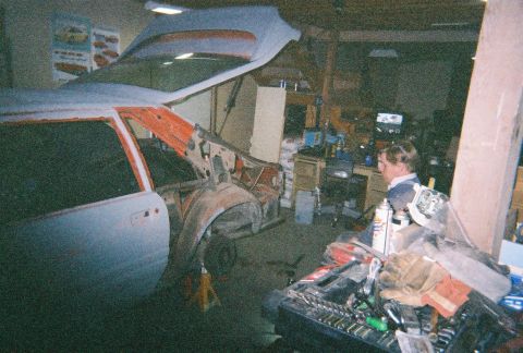 1983 Mercury Capri - starting the body work, oh boy?