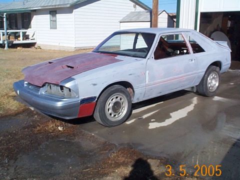 1983 Mercury Capri - more body work
