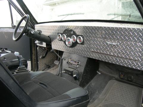 1985 Ford Bronco - Home made interior. I actually did this for a project at FSU.