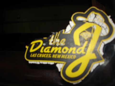 1979 Ford F-150 - A sticker with "the Diamond" and "LAS CRUCES, NEW MEXICO" is visible on a dark background.