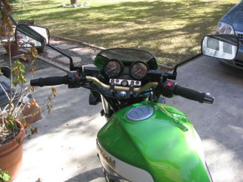 1981 Kawasaki Bayou - new gold bars