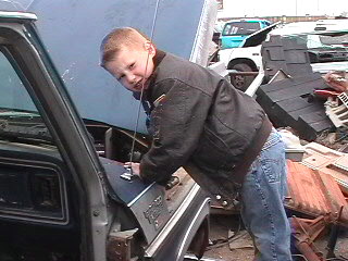 1979 Ford Bronco - There is my sidekick. 7 years old and has proven himself as a walking spounge. He is such a little mechanic!