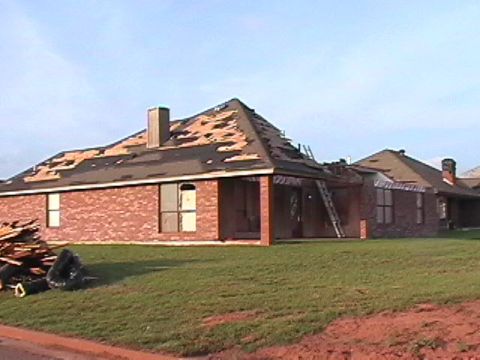 1979 Ford Bronco - This a house that was 7 houses down from us. Fortunately we had minor damage. Nothing like the MAY 3rd 1999 tornado.