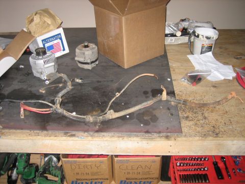 1996 Ford Bronco - old cables