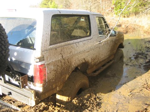 1996 Ford Bronco - stuck