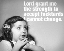 1989 Ford Bronco - A young girl clasps her hands in prayer, looking upwards as text overlays the image with a humorous and poignant message.