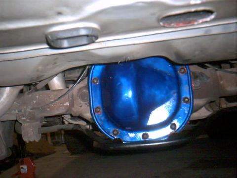 1996 Ford Crown Victoria - my "custom" diff cover