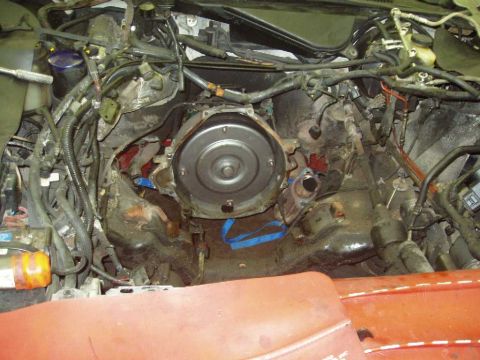 1996 Ford Crown Victoria - got the engine out... time to build!