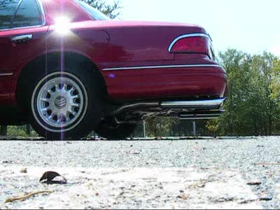 1997 Mercury Grand Marquis - Short exhaust clip the morning after I had it done.