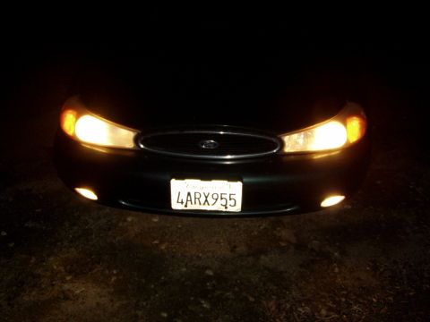 1998 Ford Contour - Contour Fog lights, close-up