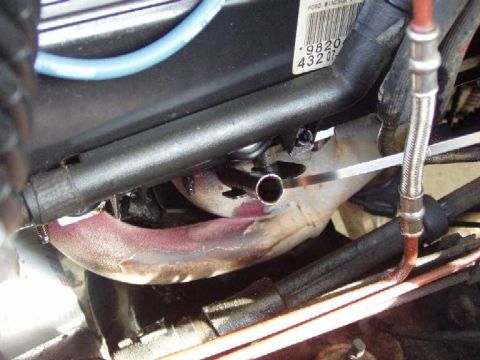 1996 Ford Crown Victoria - header, drivers side