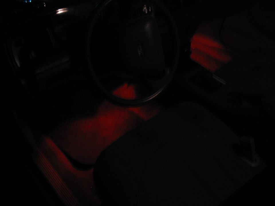 My new footwells lights :)