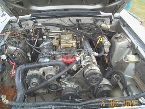1984 Ford Mustang - this how i got her.