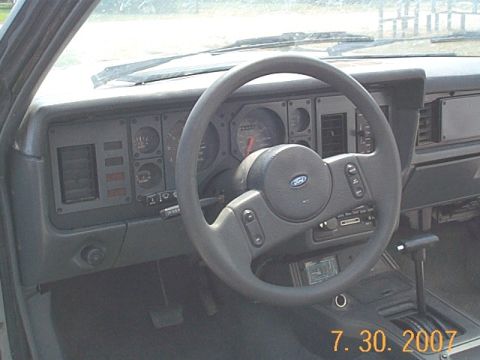 1984 Ford Mustang - this after cleaning her up.