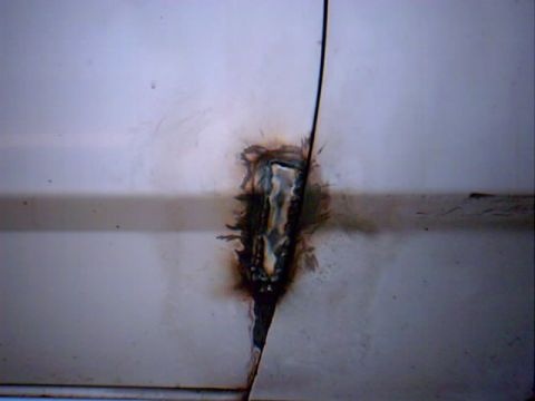 1996 Ford Crown Victoria - pass front door patch work