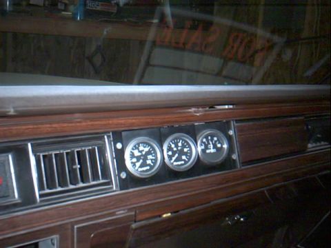 1996 Ford Crown Victoria - gauges in dash