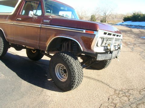 1979 Ford Bronco - current shock fully extended