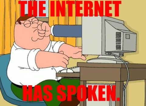 1988 Ford Bronco - Cartoon meme screenshot of an animated character slouched in a chair typing at a CRT computer on a wooden desk, overlaid with red block tex…