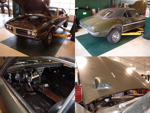 1983 Ford Bronco - '68 Firebird that came into my shop for repairs. It's reasonably clean, but it's not restored. It's just a daily driver with a badly-rebuil…