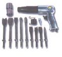 1992 Ford Bronco - Air hammer tool set with various chisel attachments for different tasks.