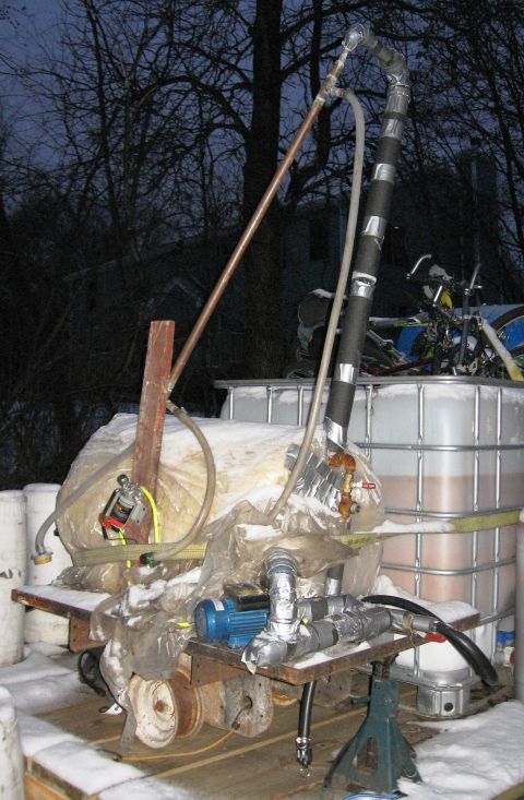 1980 Ford Bronco - My Methanol Reclamation Still.
