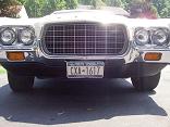 1972 Ford Ranchero - Front view of a 1972 Ford Ranchero, showing its distinctive grille and headlights.