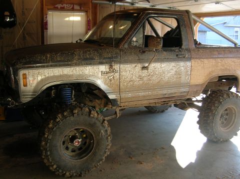 1985 Ford Bronco II - haha , I will paint it soon I guess.