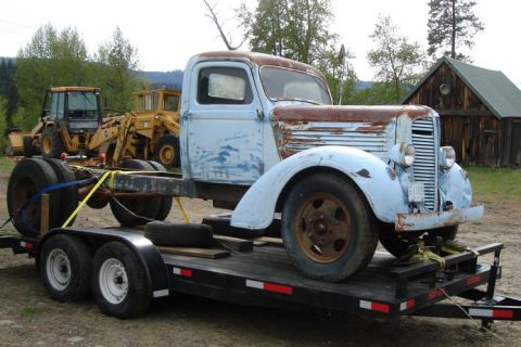 1966 Dodge Power Ram - soon to be a 4x4 monster -
