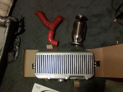 2007 Subaru Impreza - APS TMIC intercooler, cast y-pipe, and 3" highflow cat