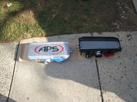 2007 Subaru Impreza - New Intercooler versus stock