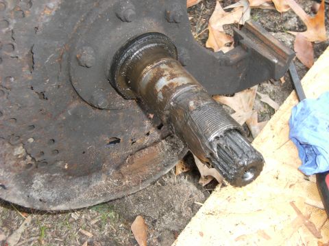 1992 Ford F-150 - Bare spindle