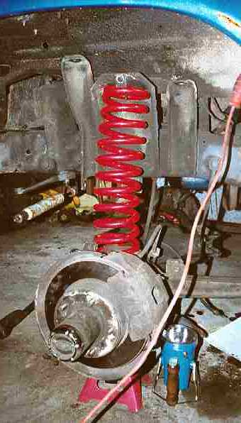 1979 Ford Bronco - Coil installed.