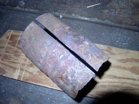 1986 Ford Bronco - If you don't weld and your part rusts out, you can always slice the pipe with a sawzall and get it off the pipe without damaging it.