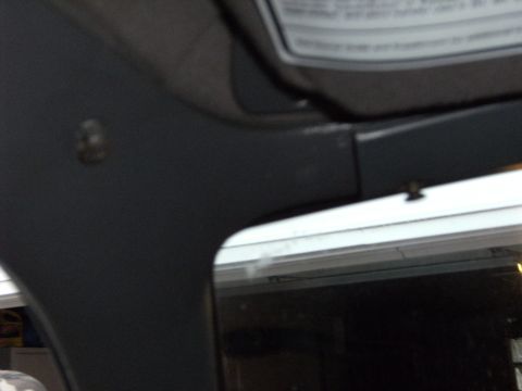 1992 Ford F-150 - Removed the screws from these two trim peices.