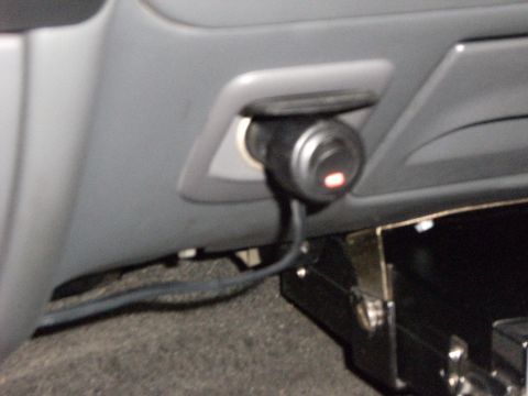 1992 Ford F-150 - The plug that uses the DC adapter and has its own switch