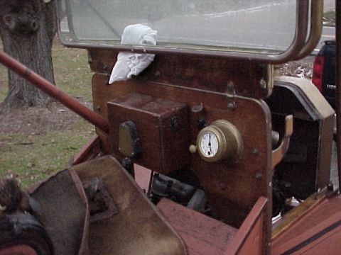 1912 Ford Model T - Clock is for a larger brass era car