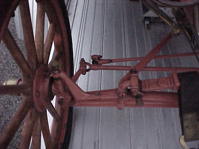 Coarse thread drag link adjustment on the passenger side