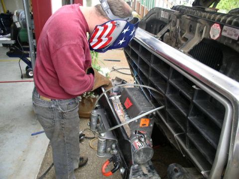 1979 Ford Bronco - Jason welding